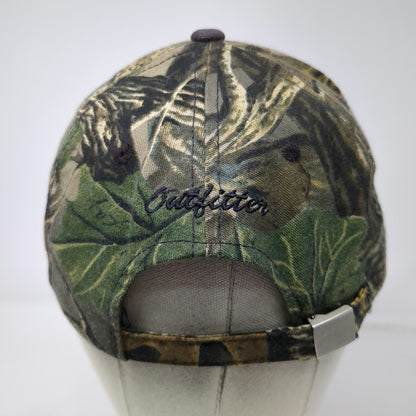 Cabela's Baseball Cap Brown Green One Size Outfitter 1961 Graphic Slideback Hat