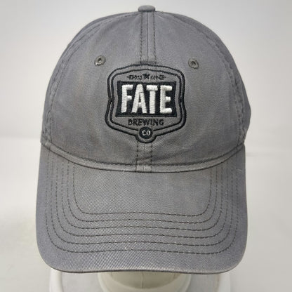Sportsman Gray Baseball Cap One Size Fate Brewing Scottsdale AZ Slideback Hat