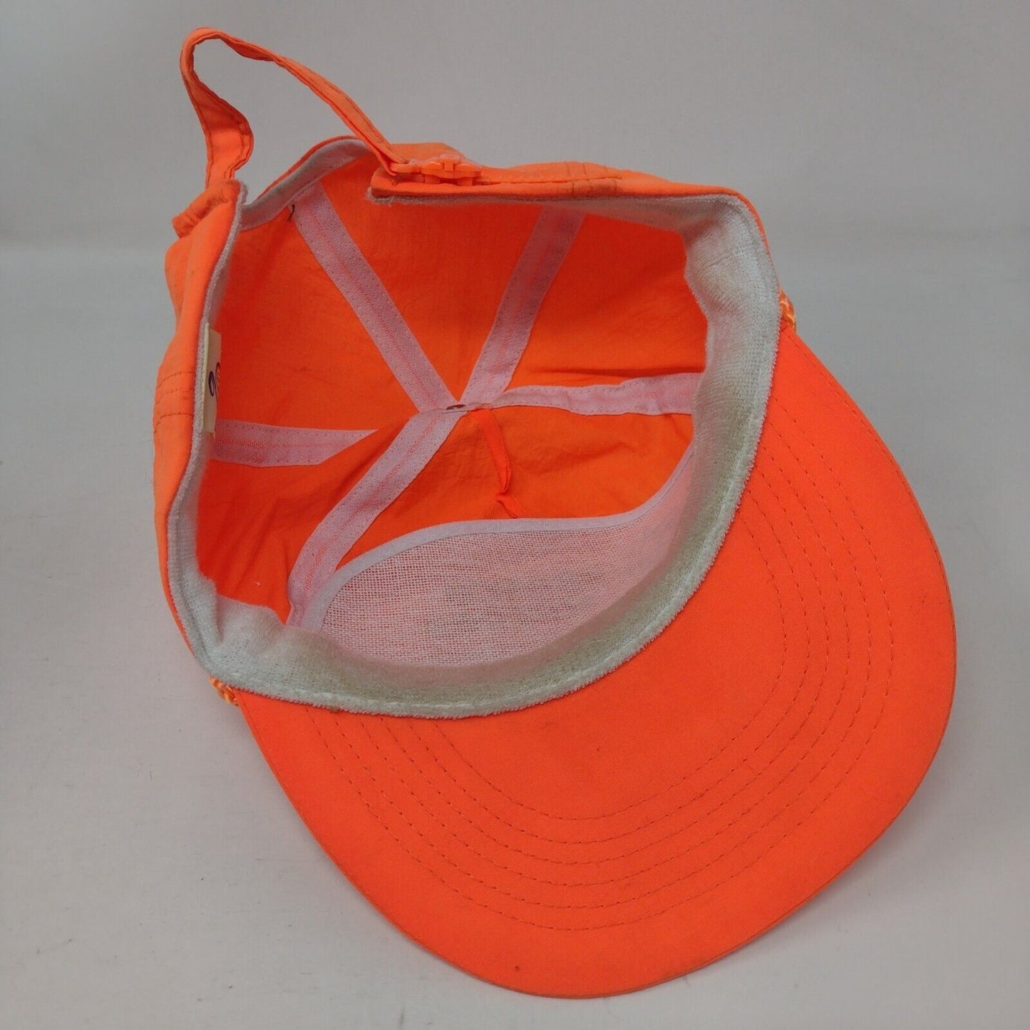 Bronco Motors Boise Idaho Strapback Hat Orange OSFA Adjustable Rope Otto