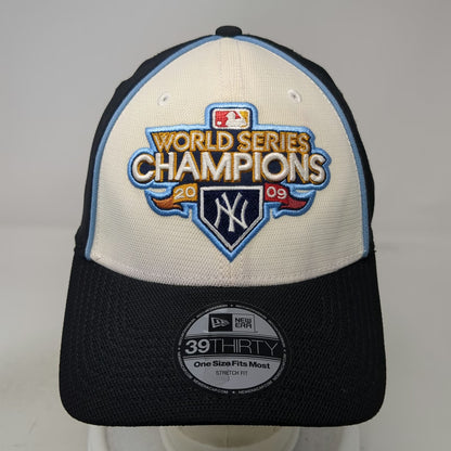 New York Yankees MLB New Era Baseball Cap Black One Size 2009 World Series Hat