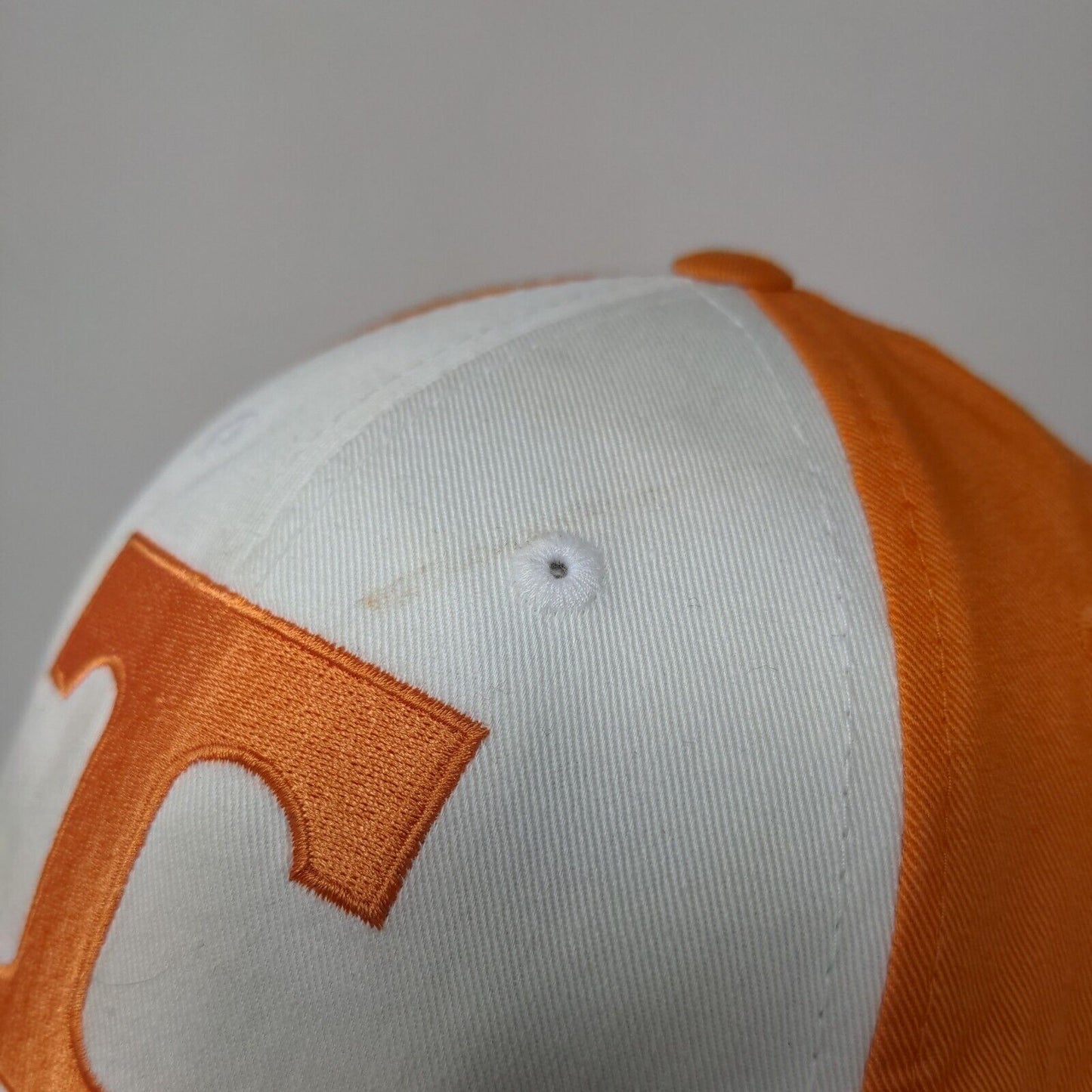 Tennessee Volunteers Men's Strapback Hat Orange White OSFA Embroidered Logo