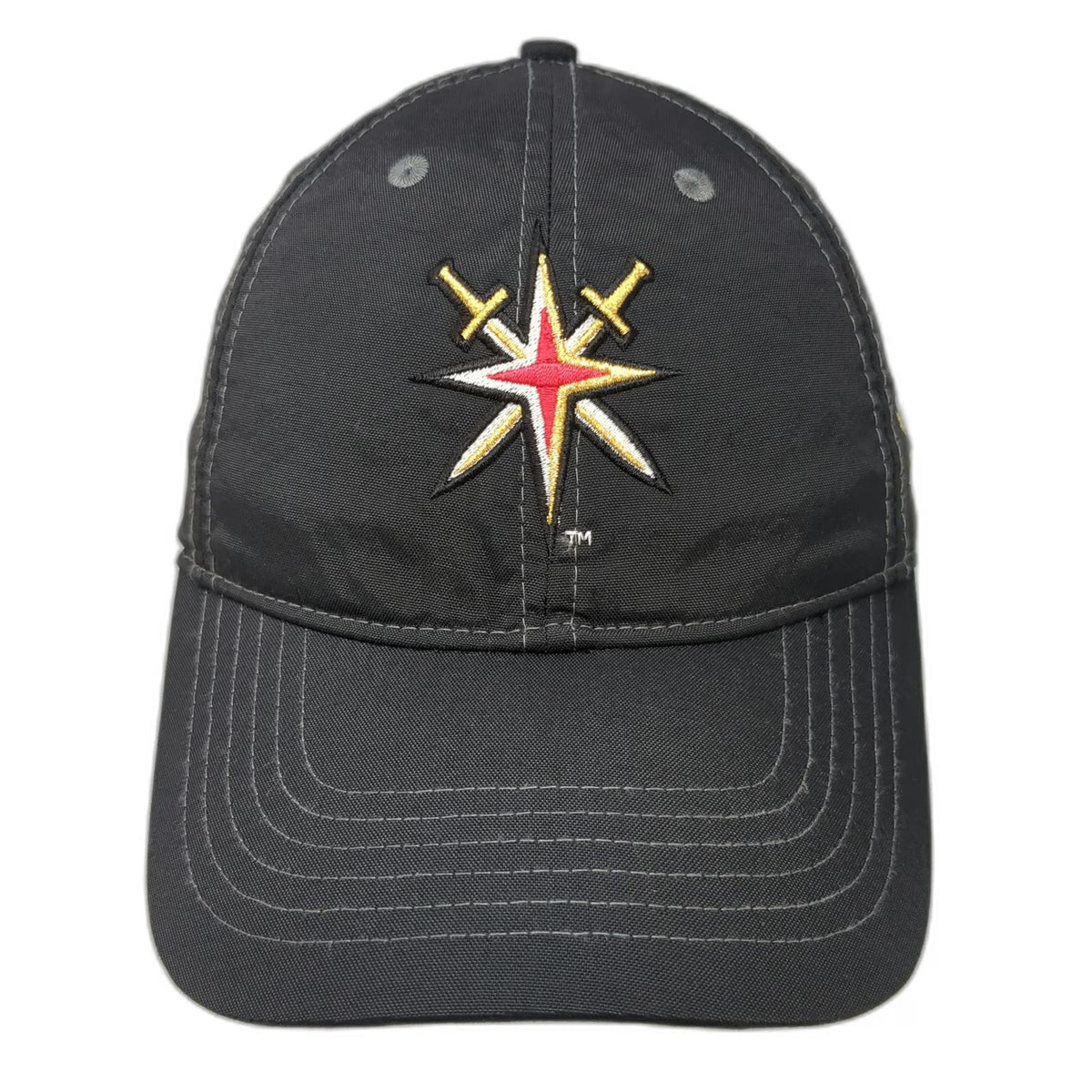 Antigua Baseball Cap Black One Size Vegas Golden Knights NHL Performance Hat
