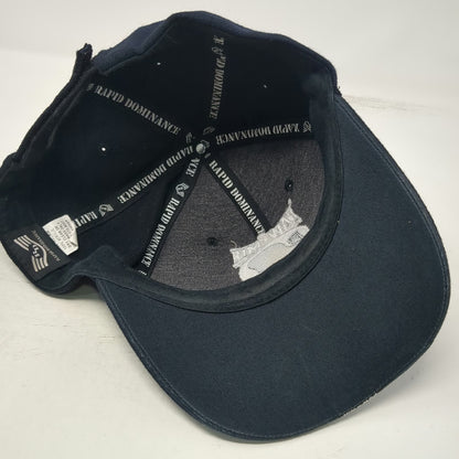 Rapid Dominance Baseball Cap Blue One Size POW MIA You Are Not Forgotten Hat