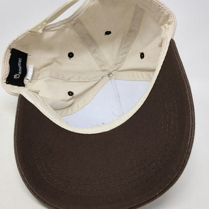 Danumei 5 Panel Brown One Size Western Wonder Embroidery Snapback Cotton Hat
