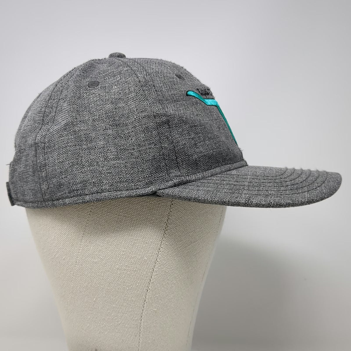 OTTO Baseball Cap Gray One Size Strapback Triple T Productions Heathered Hat