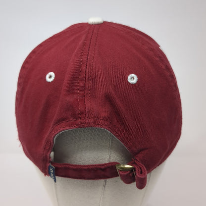 Whitetail Slideback Hat Red One Size Adjustable Embroidered Ouray
