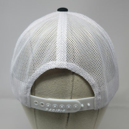 Pacific Headwear Trucker Hat Black One Size Mesh Snapback 2023 Golf IBEW 98