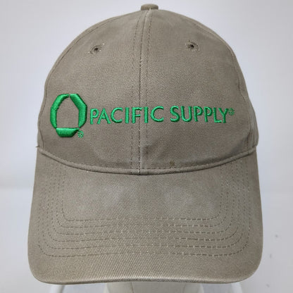 Pacific Headwear Baseball Cap Brown OS Pacific Supply CertainTeed Hat Strapback