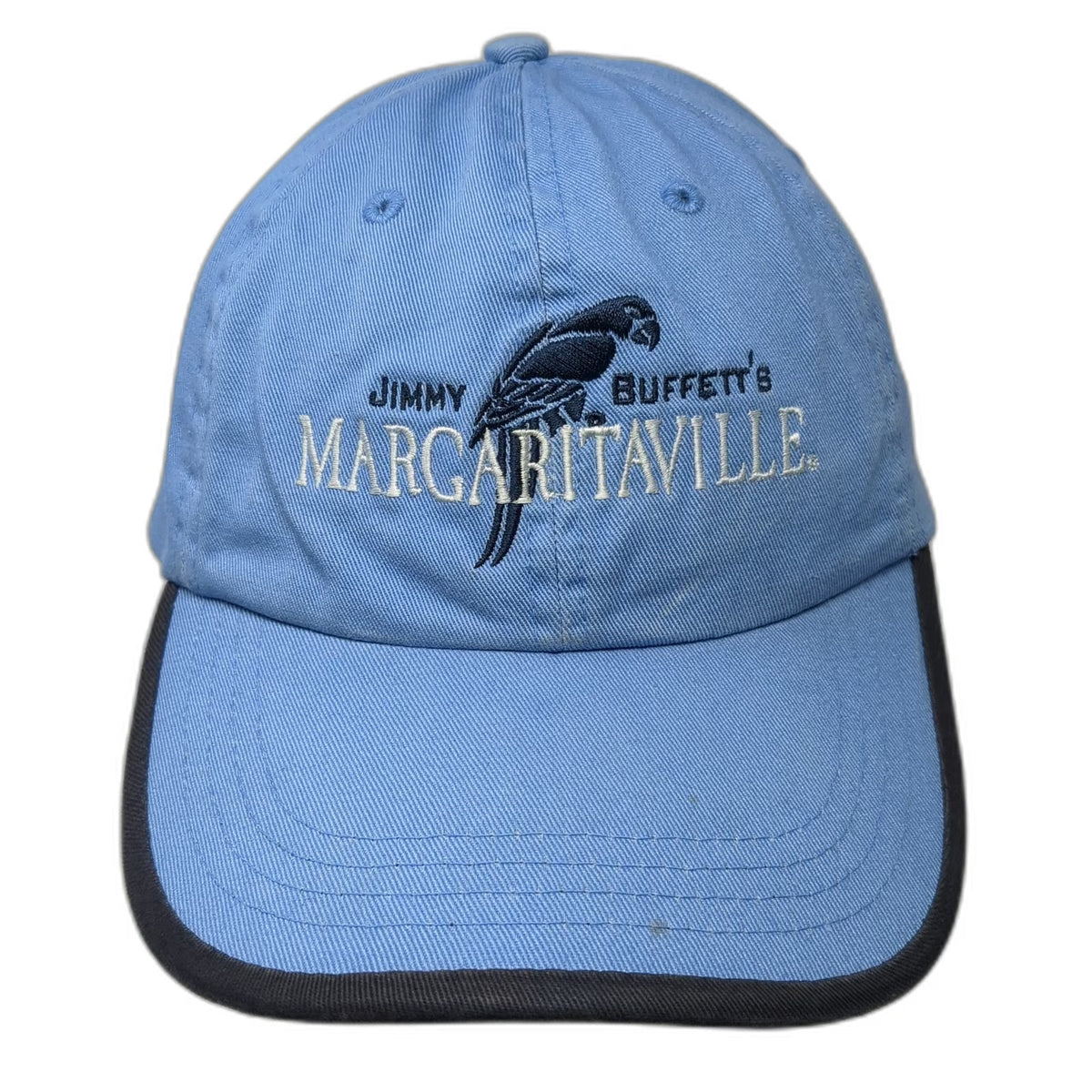 Margaritaville Baseball Cap Blue One Size Las Vegas Parrot Jimmy Buffett Hat