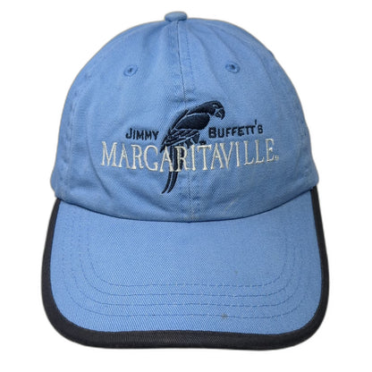 Margaritaville Baseball Cap Blue One Size Las Vegas Parrot Jimmy Buffett Hat