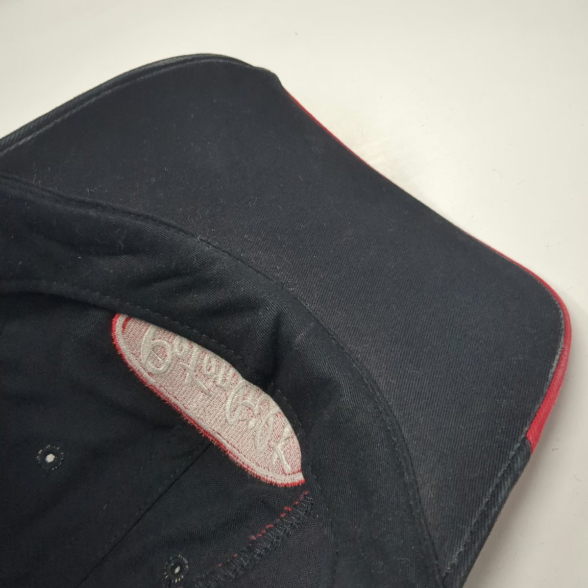 Peterbilt Baseball Cap Black Red One Size Class Pays Legendary Slideback Hat