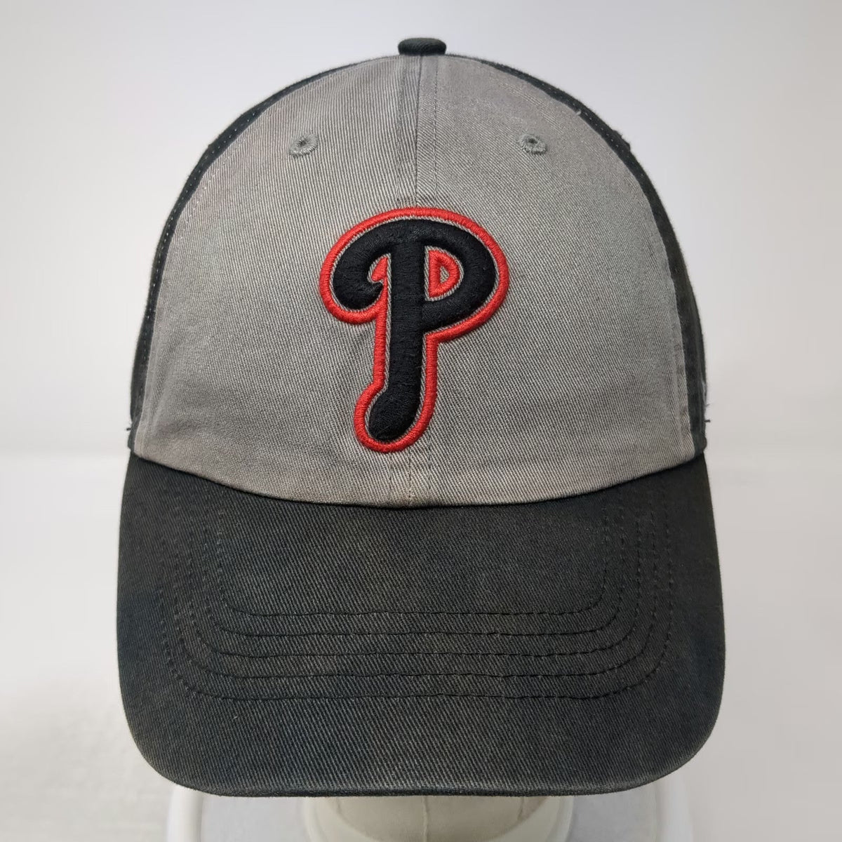 '47 Philadelphia Phillies MLB Baseball Cap Black L Hat Two Tone Cotton Logo