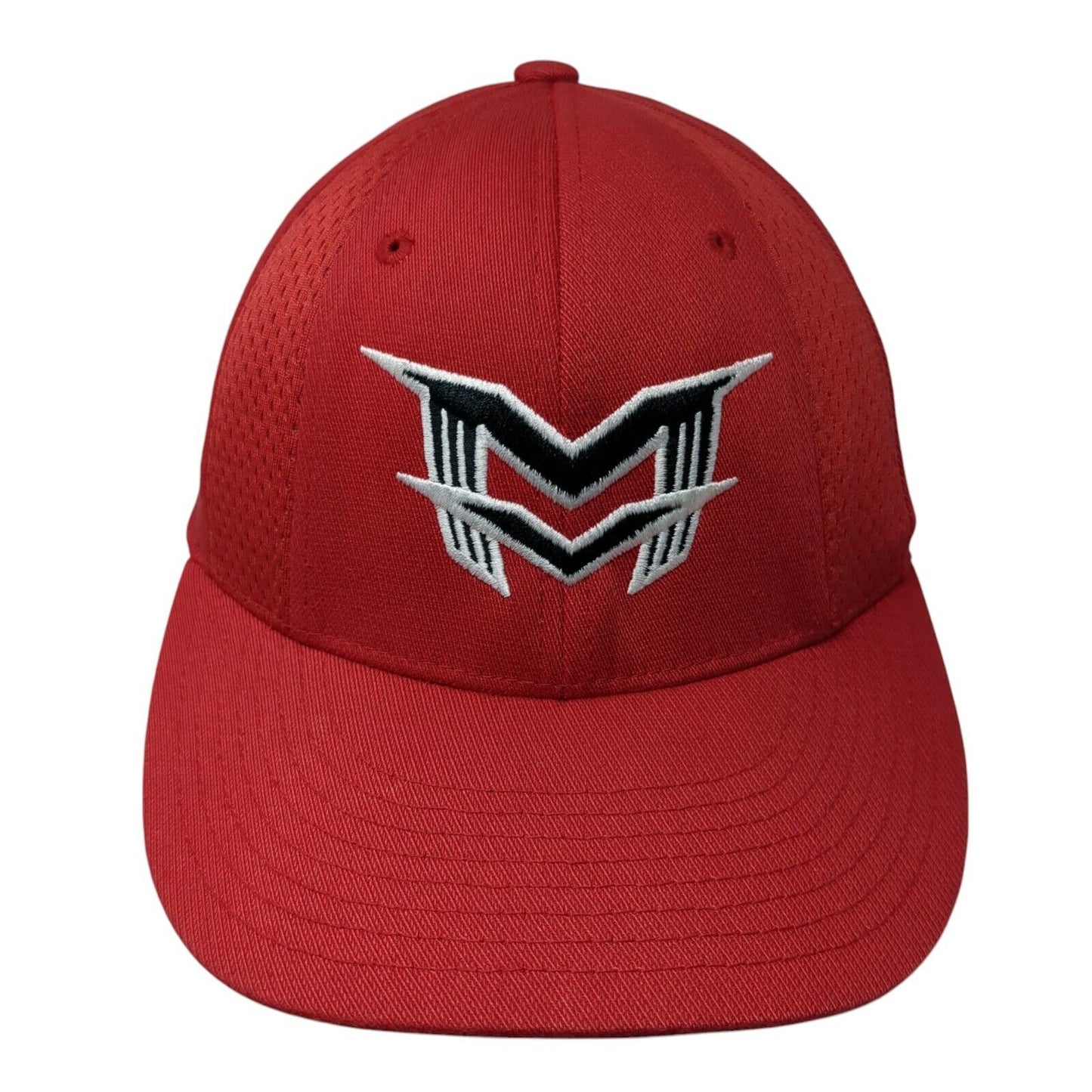 Cougars Strapback Hat Red M-L Embroidered Logo Richardson Pulse PTS 14