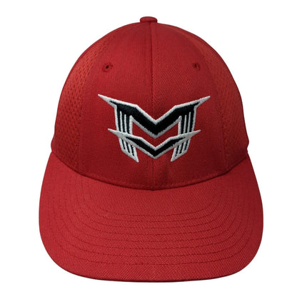 Cougars Strapback Hat Red M-L Embroidered Logo Richardson Pulse PTS 14