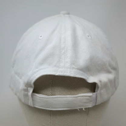 Hit Baseball Cap White One Size Clearwater Analytics Logo Strapback Hat Cotton