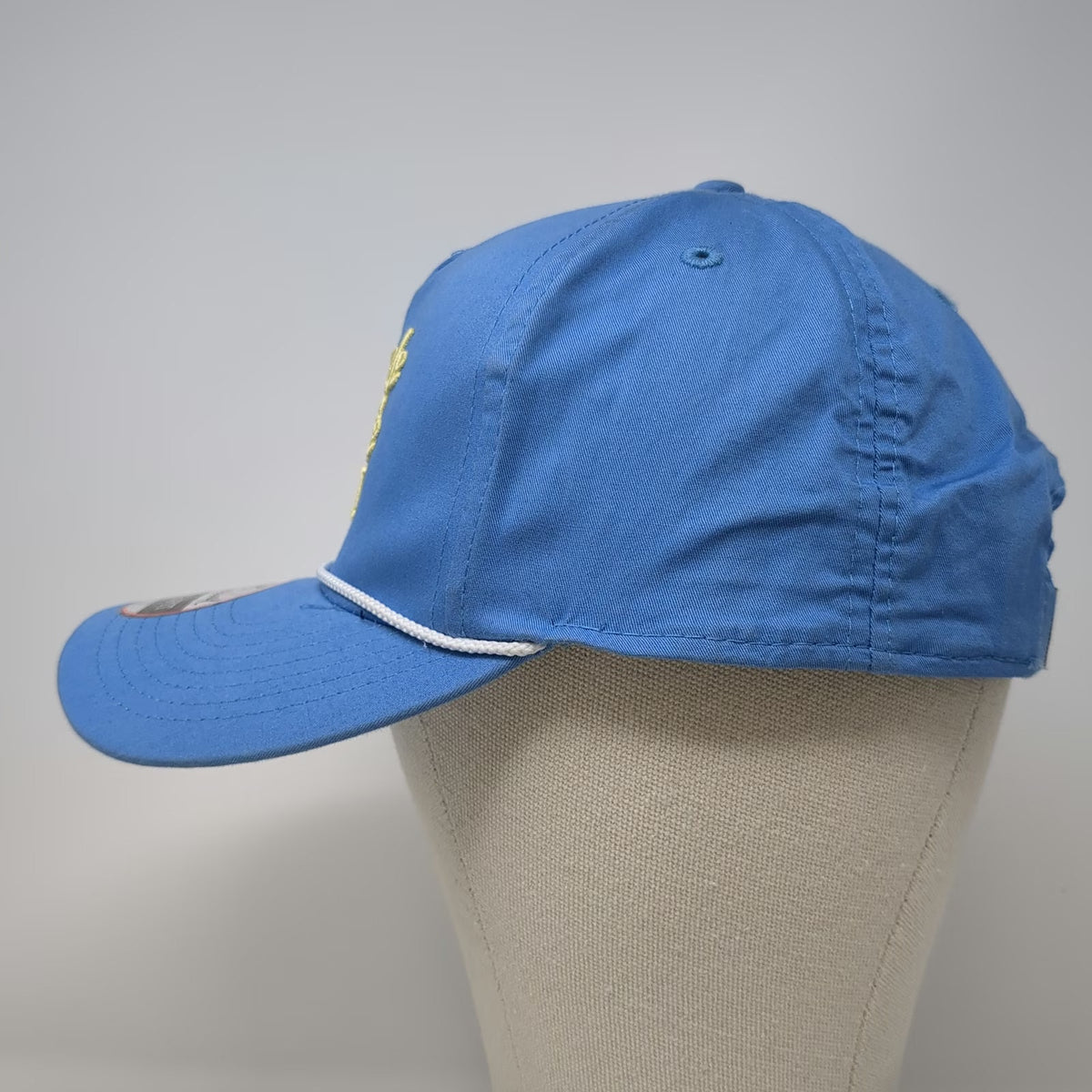 Imperial 5 Panel Blue Hat One Size Rope Cotton People Create Run Snapback