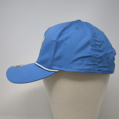 Imperial 5 Panel Blue Hat One Size Rope Cotton People Create Run Snapback