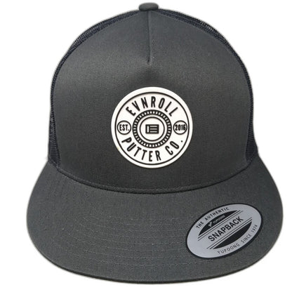 Evnroll Putter Co Yupoong Gray One Size Trucker Hat Golf Mesh Snapback Flat Brim