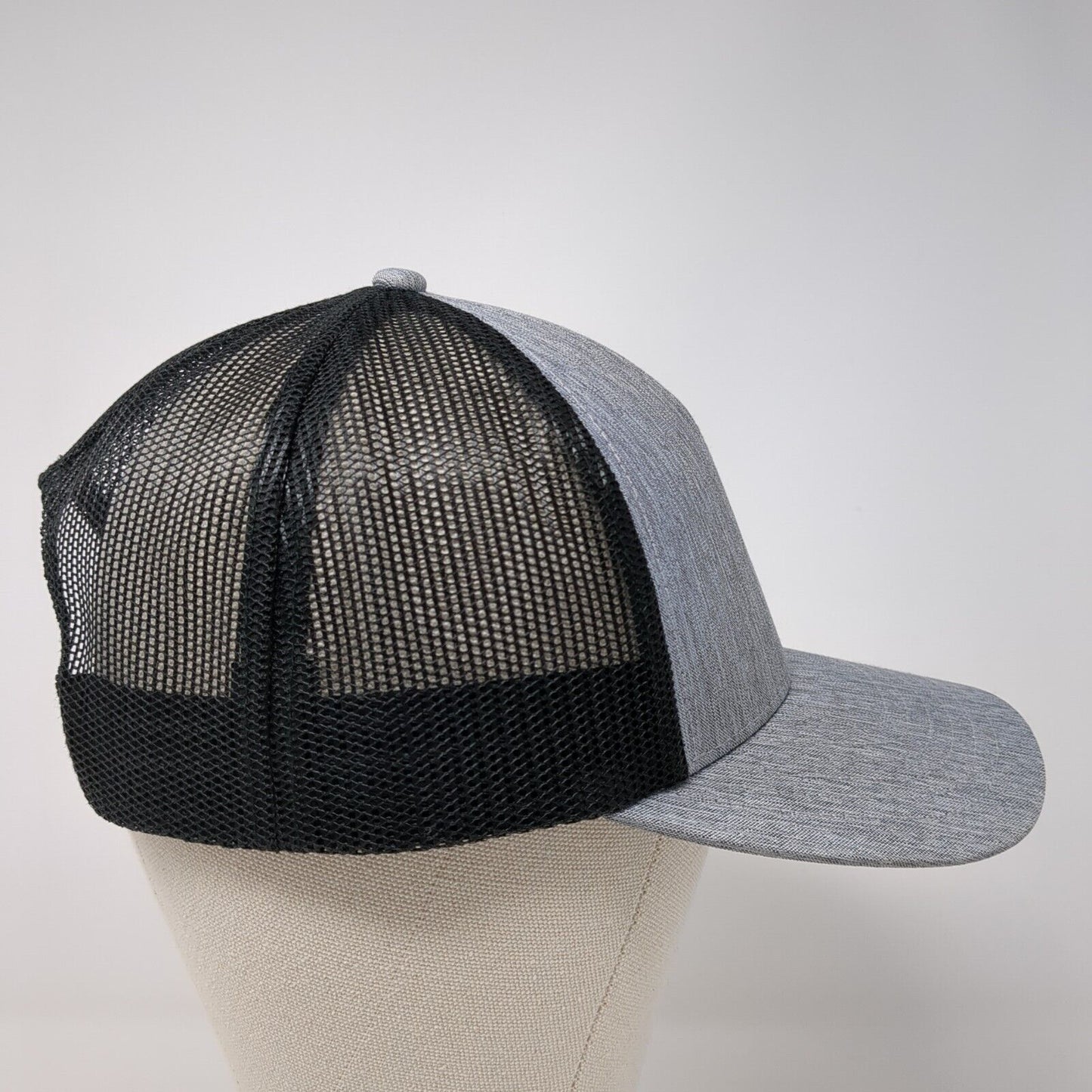 Sasquatch Bigfoot Snapback Trucker Hat Gray OS Adjustable Mesh Back Outdoor Cap