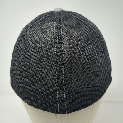 Richardson Baseball Cap Gray M Turbo Performance Products Mesh Flexfit Hat