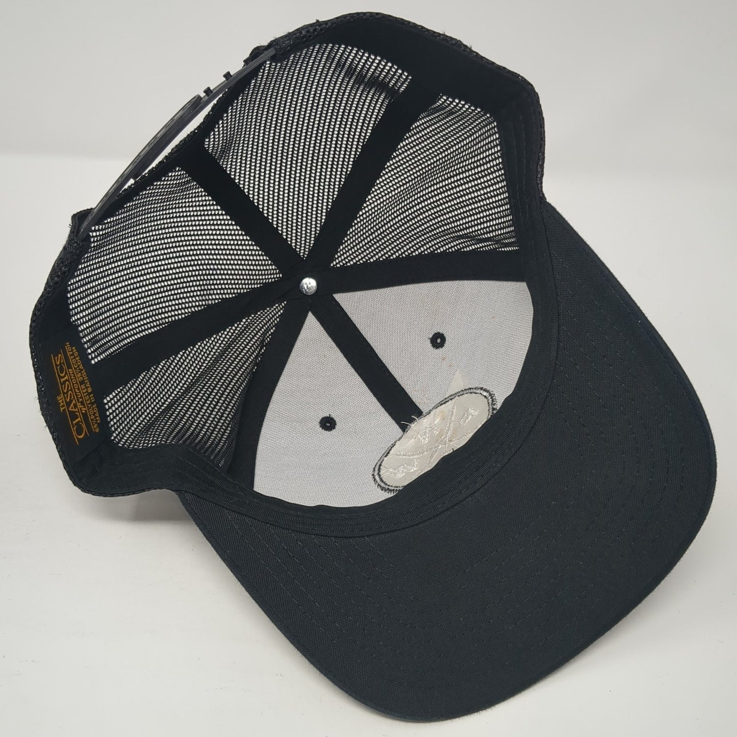 PNW Pacific Northwest Trucker Hat Black OS Adjustable Embroidered Mesh Back