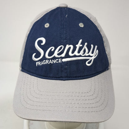 Scentsy Fragrance Hat Blue Gray Baseball Cap One Size 10 Years Anniversary