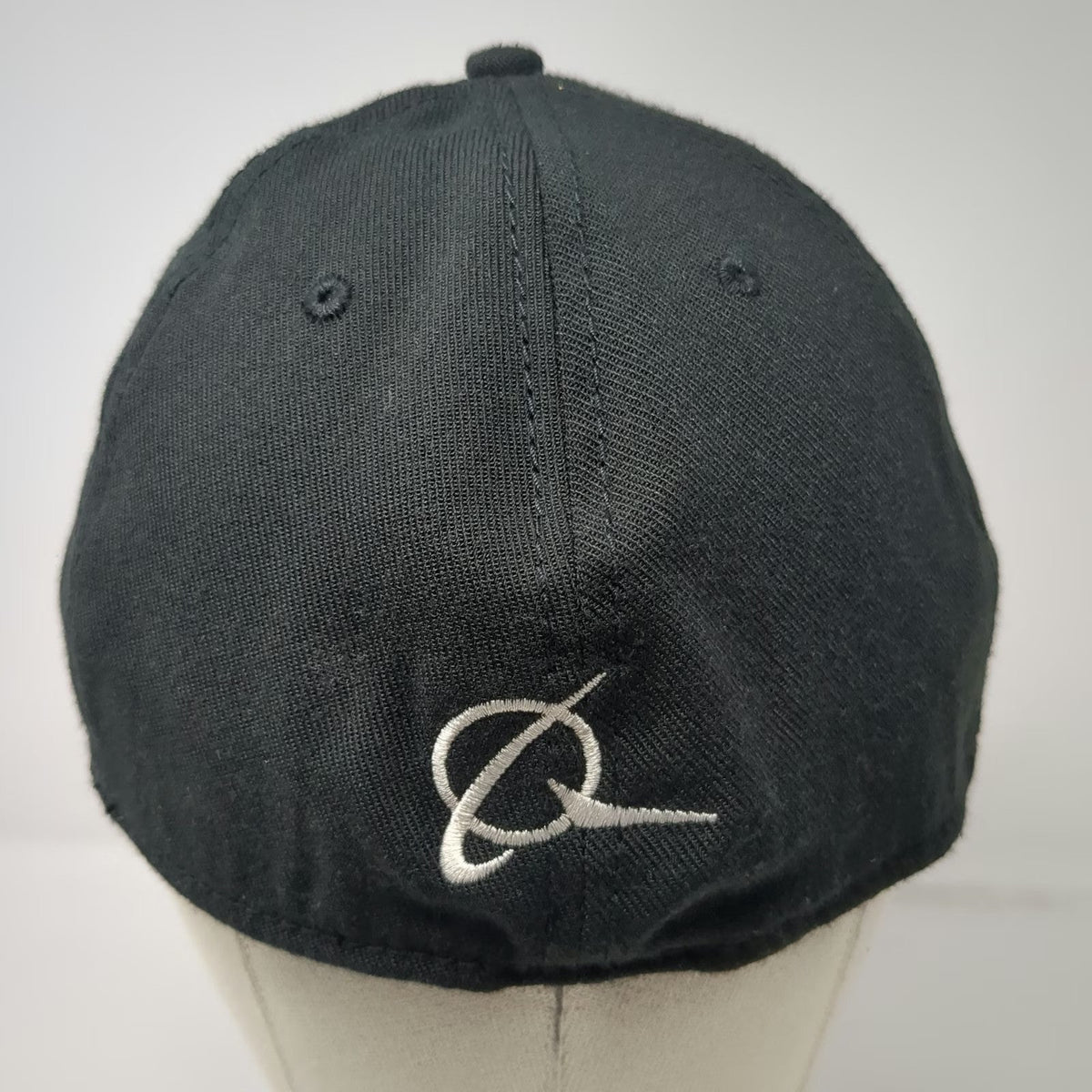 New Era Baseball Cap Black M/L Boeing Logo Stretch Fit Embroidered Hat