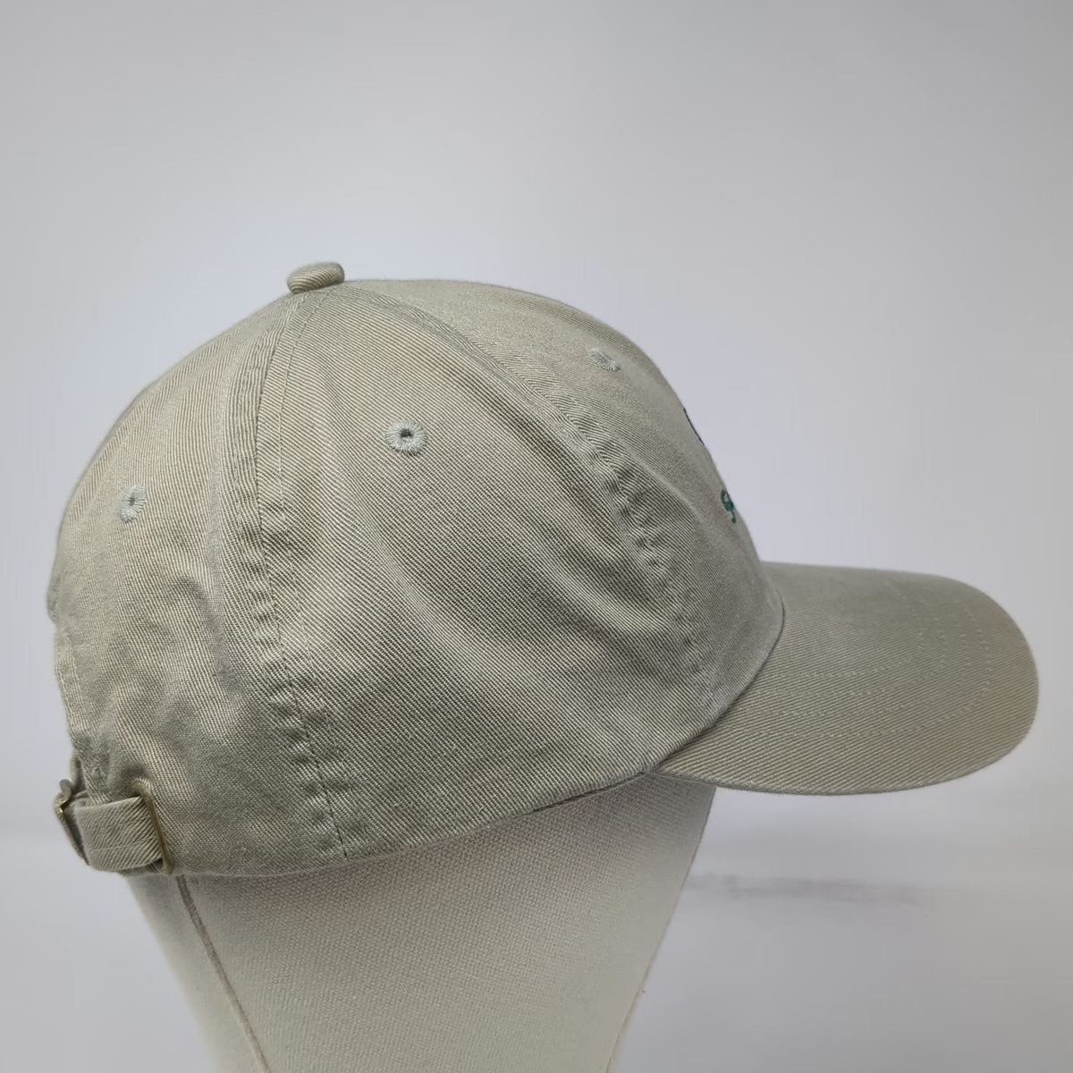 Alternative Headwear Softspikes Hat Baseball Cap Beige One Size Slideback Golf