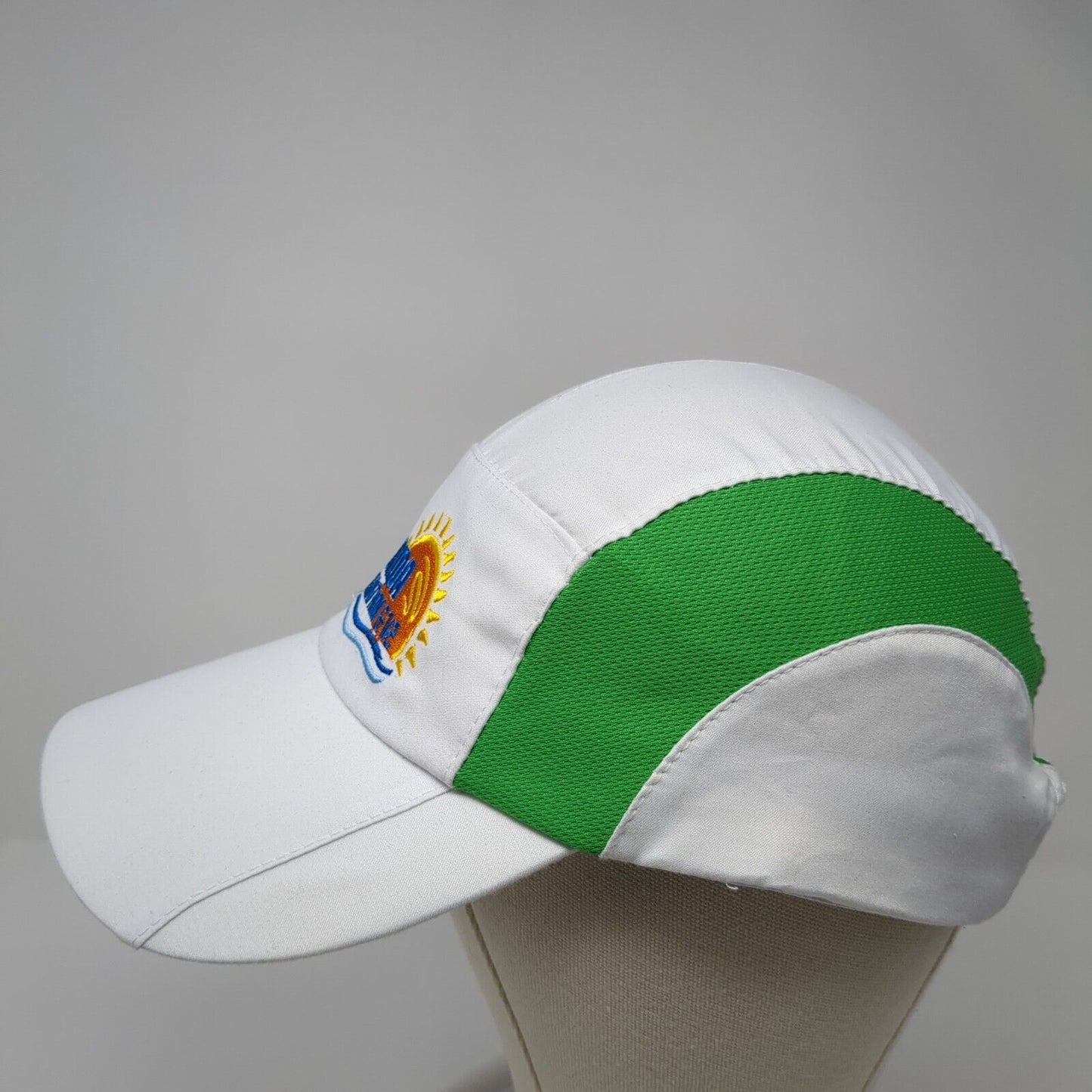 Florida Marathon & 1/2 Publix 5 Panel Cap White One Size Adjustable Embroidered