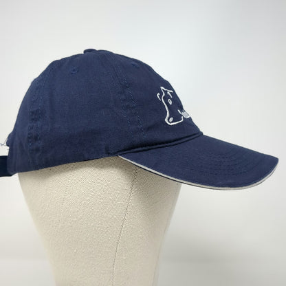 Pedigree Baseball Cap Blue One Size Poulin Grain Sandwich Brim Embroidery Hat