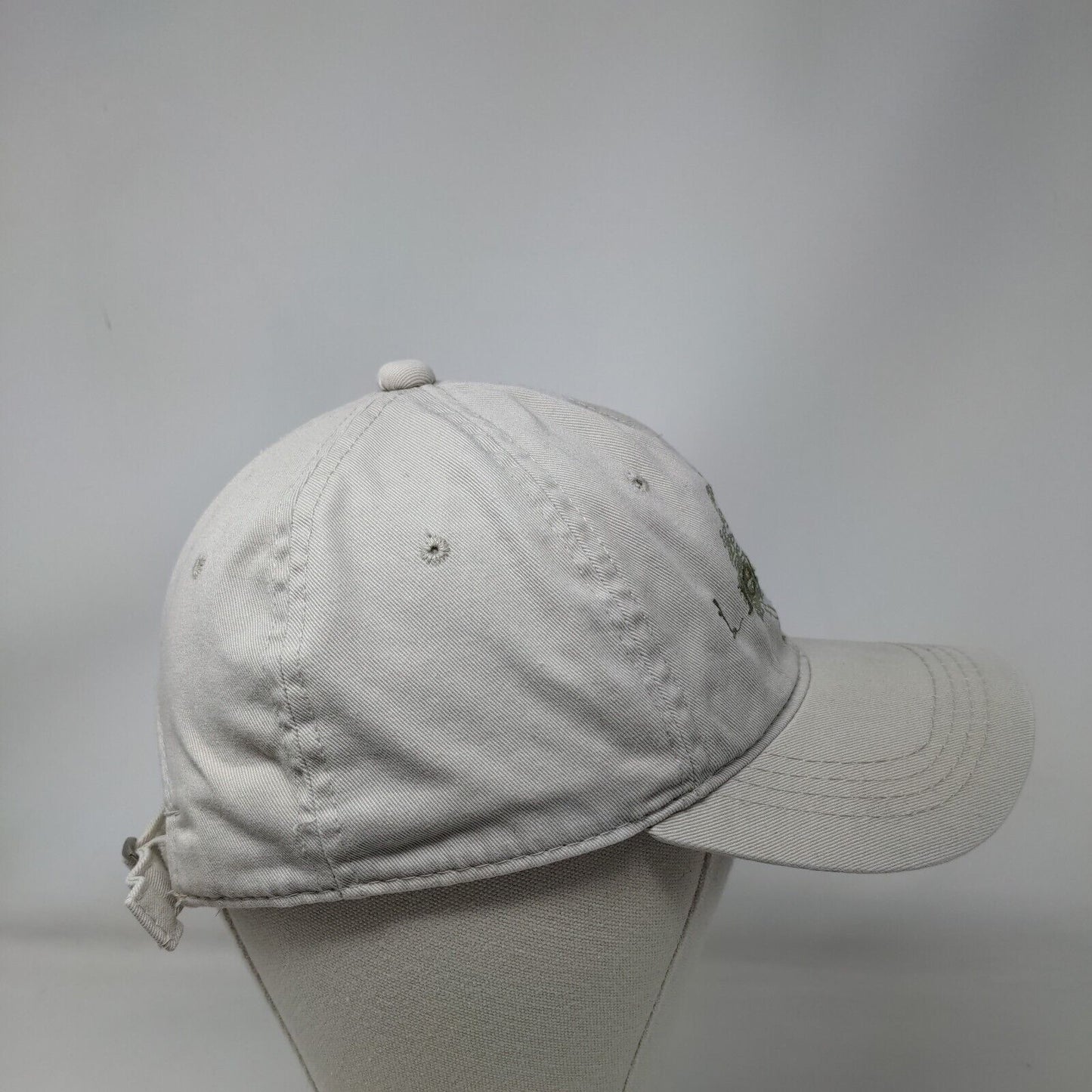 I Need A Hug Slideback Hat Tan OSFM Adjustable Embroidered Vent Holes