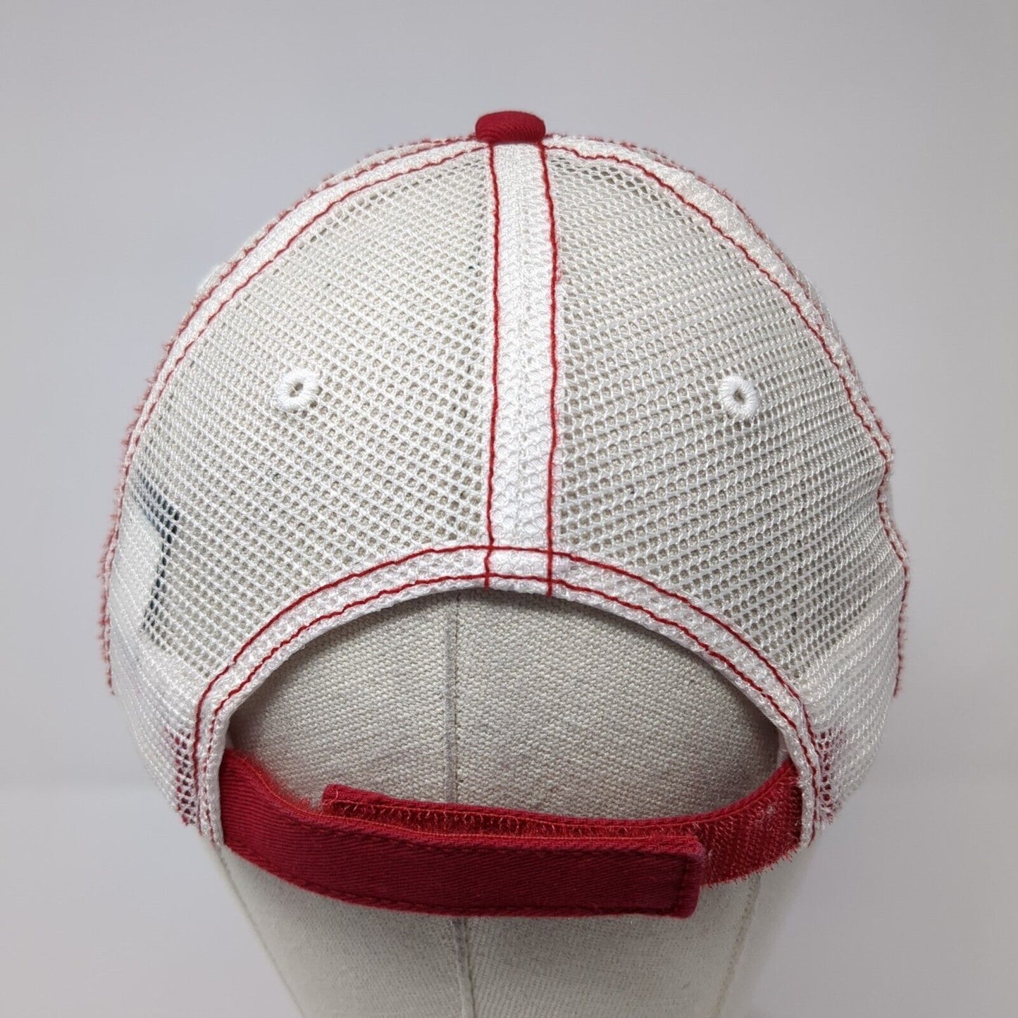 Big City Coffee & Cafe Strapback Trucker Hat Red One Size District