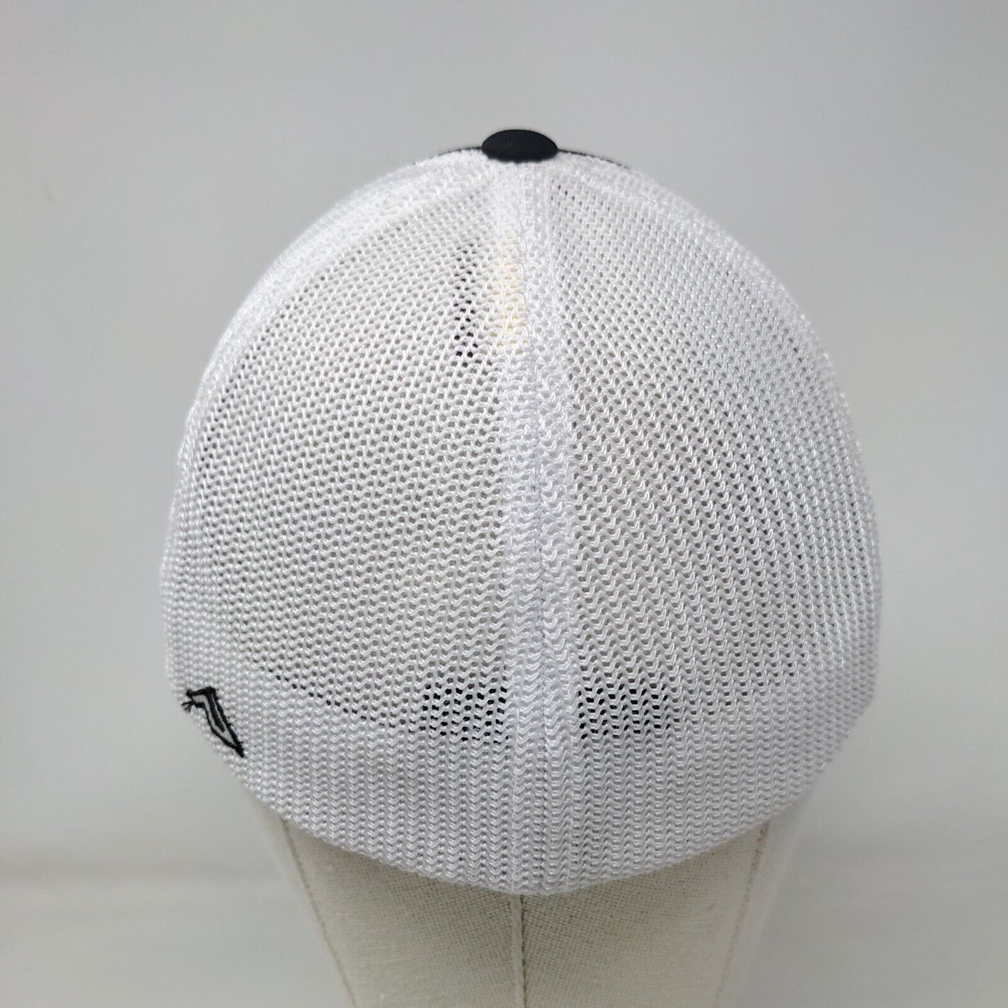 Providence School Fitted Trucker Hat Black S/M Mesh Back Pacific Headwear