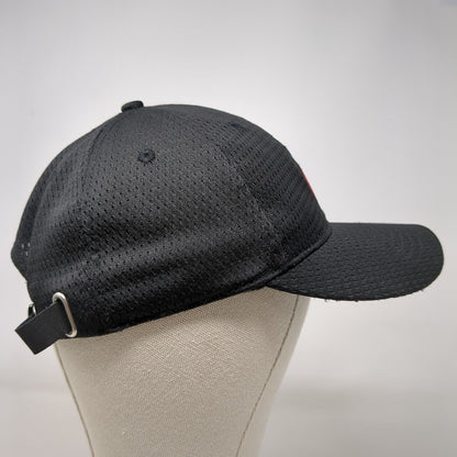 Chef Works Slideback Hat Black OSFA Embroidered Adjustable 6 Panel