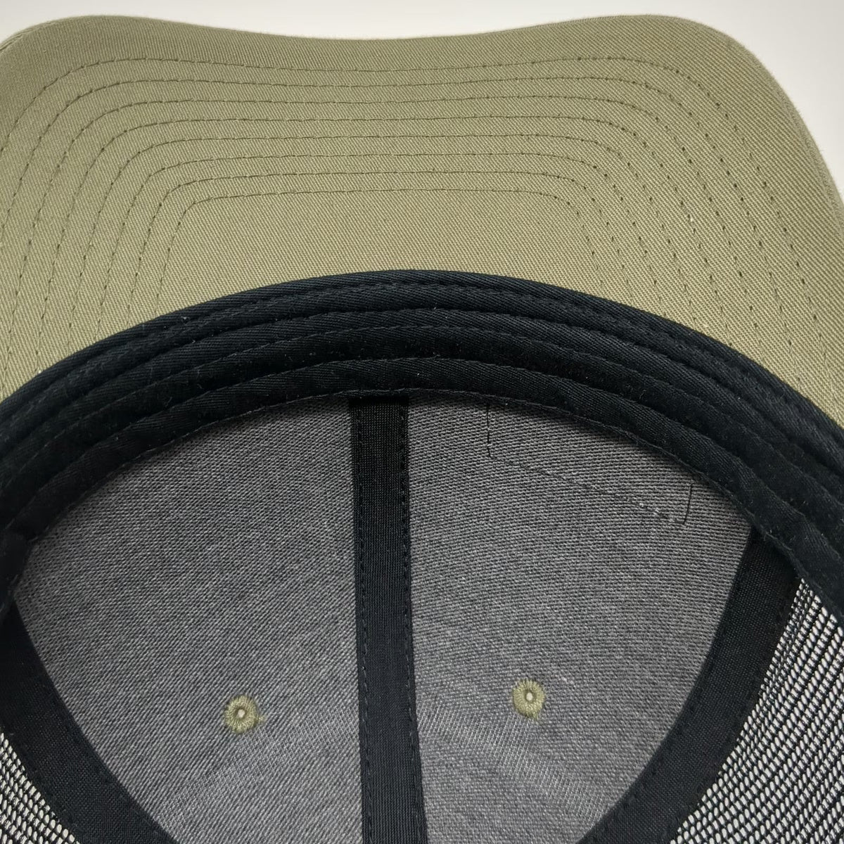 Richardson 112 Trucker Hat Green OSFM HK A CRH Company Leather Patch Snapback