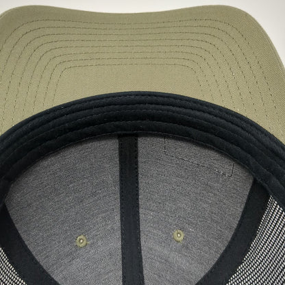 Richardson 112 Trucker Hat Green OSFM HK A CRH Company Leather Patch Snapback