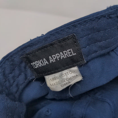 New York Est. 1664 Strapback Hat Blue OSFA Adjustable Embroidered Torkia Apparel