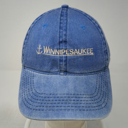 Triangle Sport Headwear Baseball Cap Blue One Size Winnipesaukee Anchor Hat