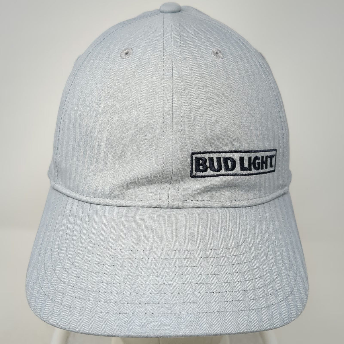 Nike Baseball Cap Gray OS Bud Light Logo Slideback Dri-FIT Legacy 91 Hat