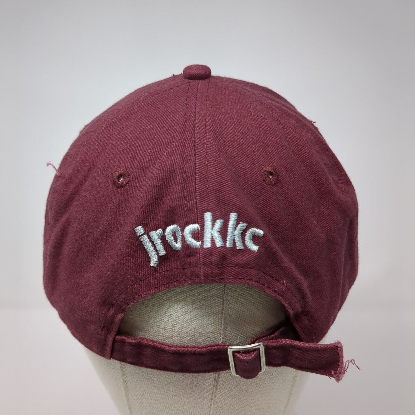 44 Runners Slideback Hat Red One Size Solid Adjustable Port & Company