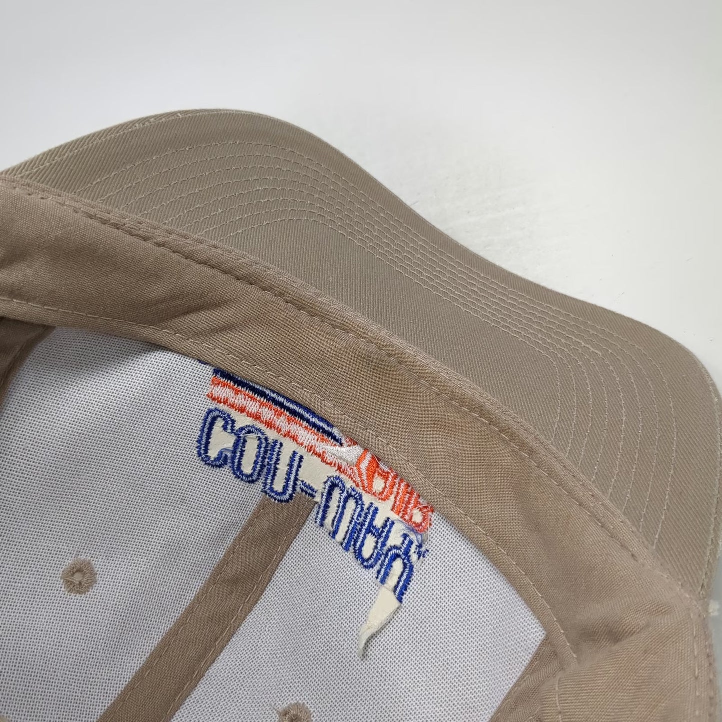 Con-Way Air Freight Logistics Snapback Beige One Size Embroidered Cotton Hat