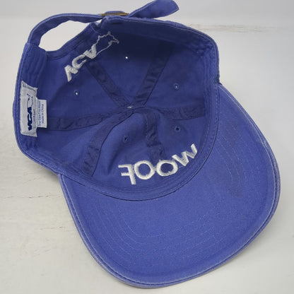 VCA Baseball Cap Blue One Size WOOF Pet CancerCare Slideback Hat Hope Unleashed