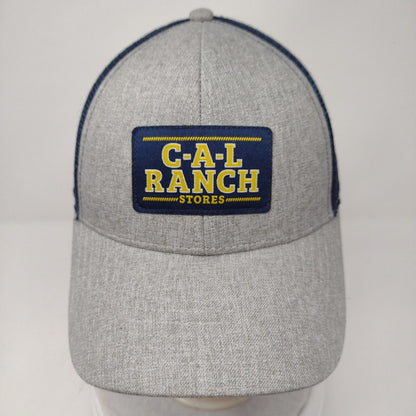C-A-L Ranch Stores Patch Snapback Trucker Hat Multi OSFA Mesh Back