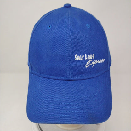 Salt Lake Express Strapback Hat Blue OSFM Adjustable Embroidered Otto Cotton