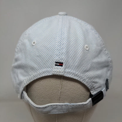 Tommy Hilfiger Slideback Hat Multicolor One Size Embroidered Striped 6 Panel