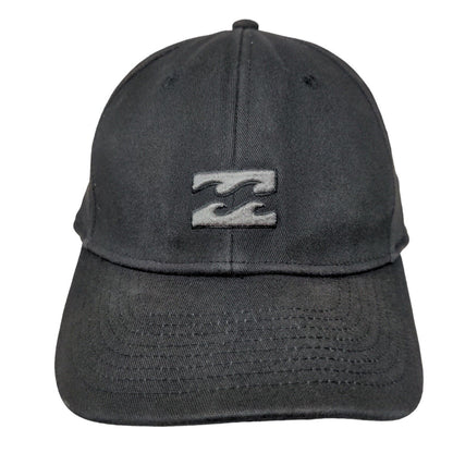 Billabong Fitted Hat Black Large/XL Embroidered Logo 6 Panel Vent Holes
