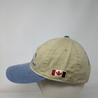 Mile O Alaska Hwy Slideback Hat Multi Adult Embroidered Colorblock