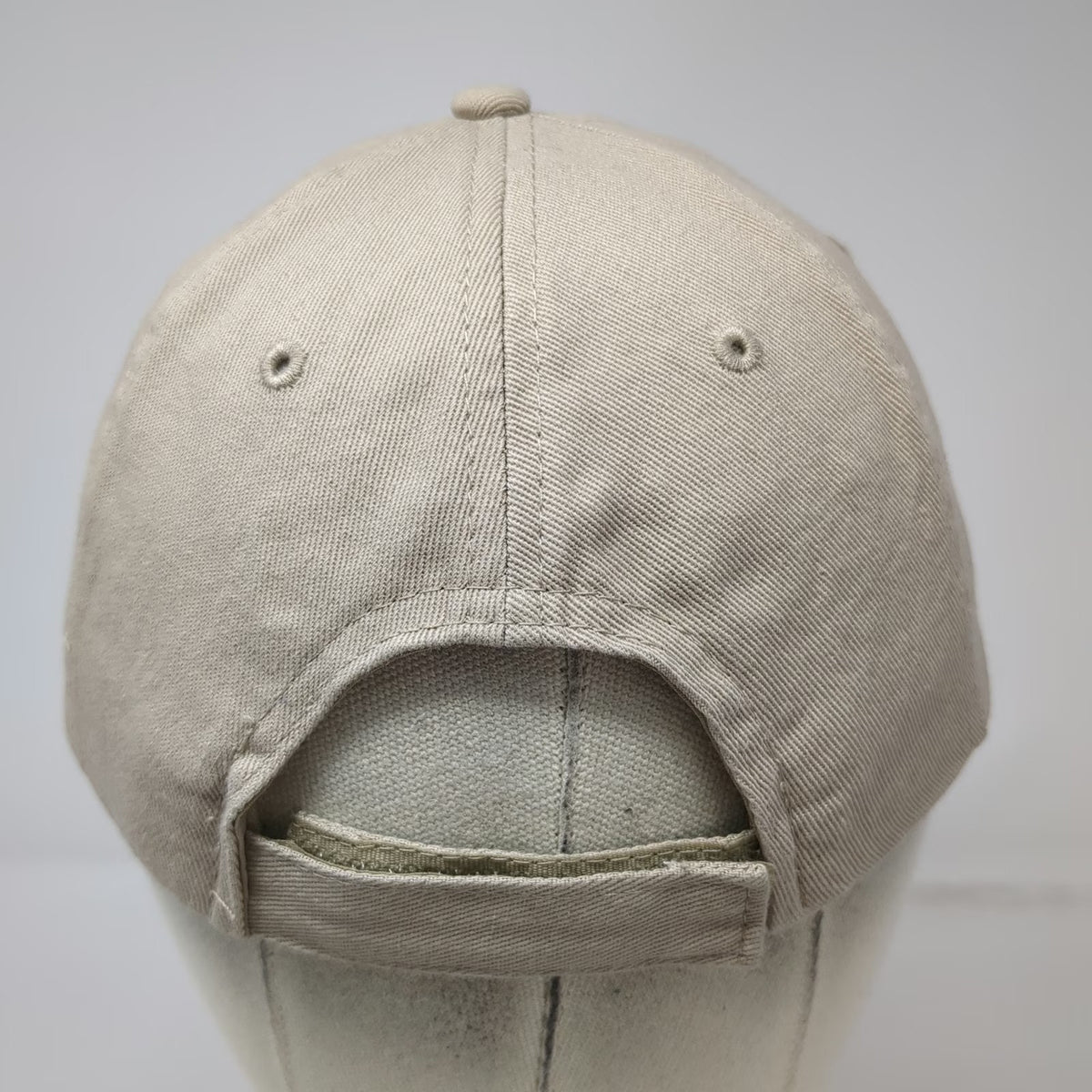 Apollo USA Baseball Cap Beige One Size CST Pine Tree Logo Embroidered Hat Curved