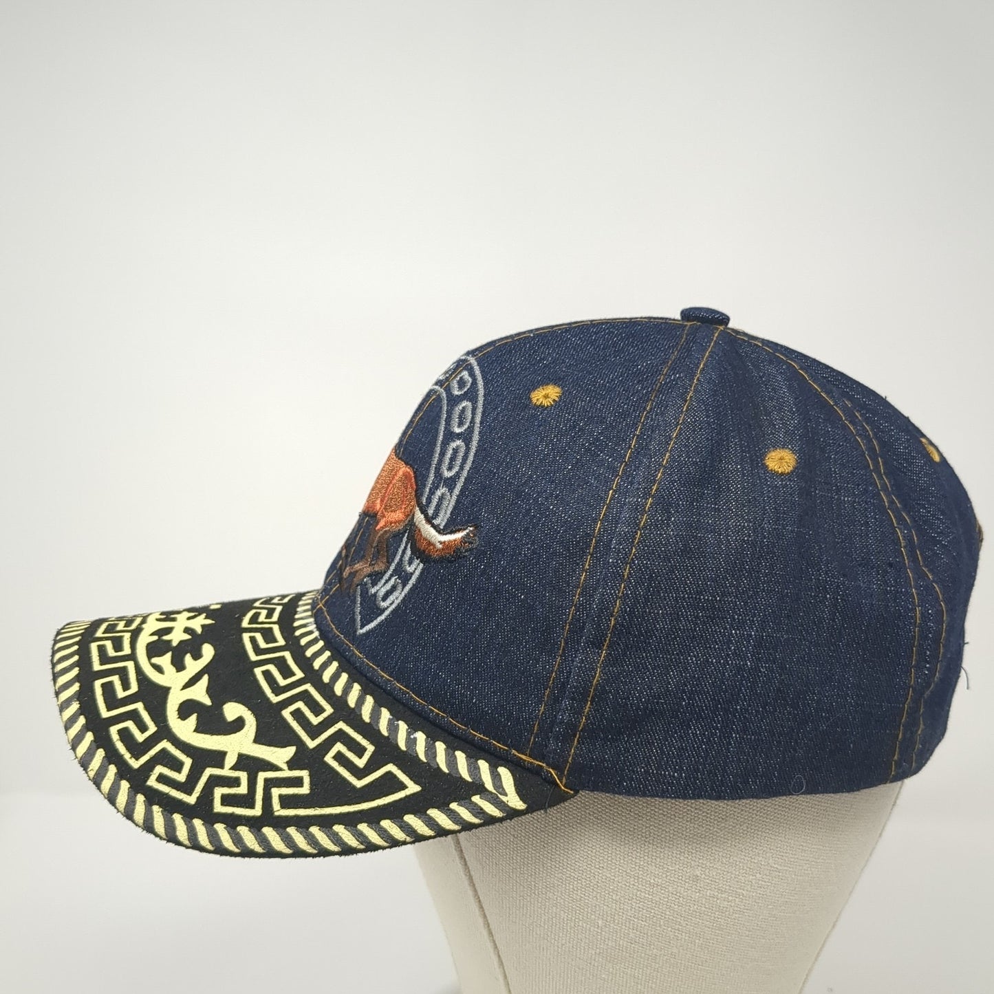 Mexican Horse Strapback Baseball Cap Multicolor One Size Adjustable Embroidered