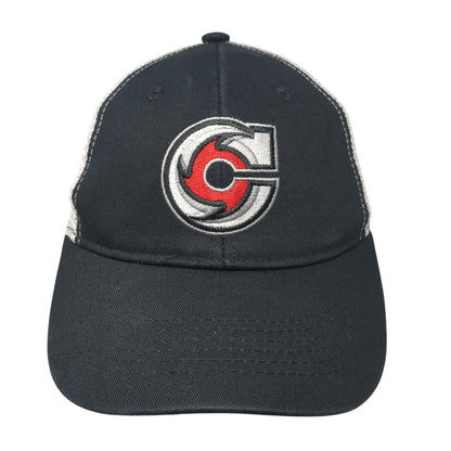 Cincinnati Cyclones Snapback Trucker Hat Black One Size Adjustable Mesh Back